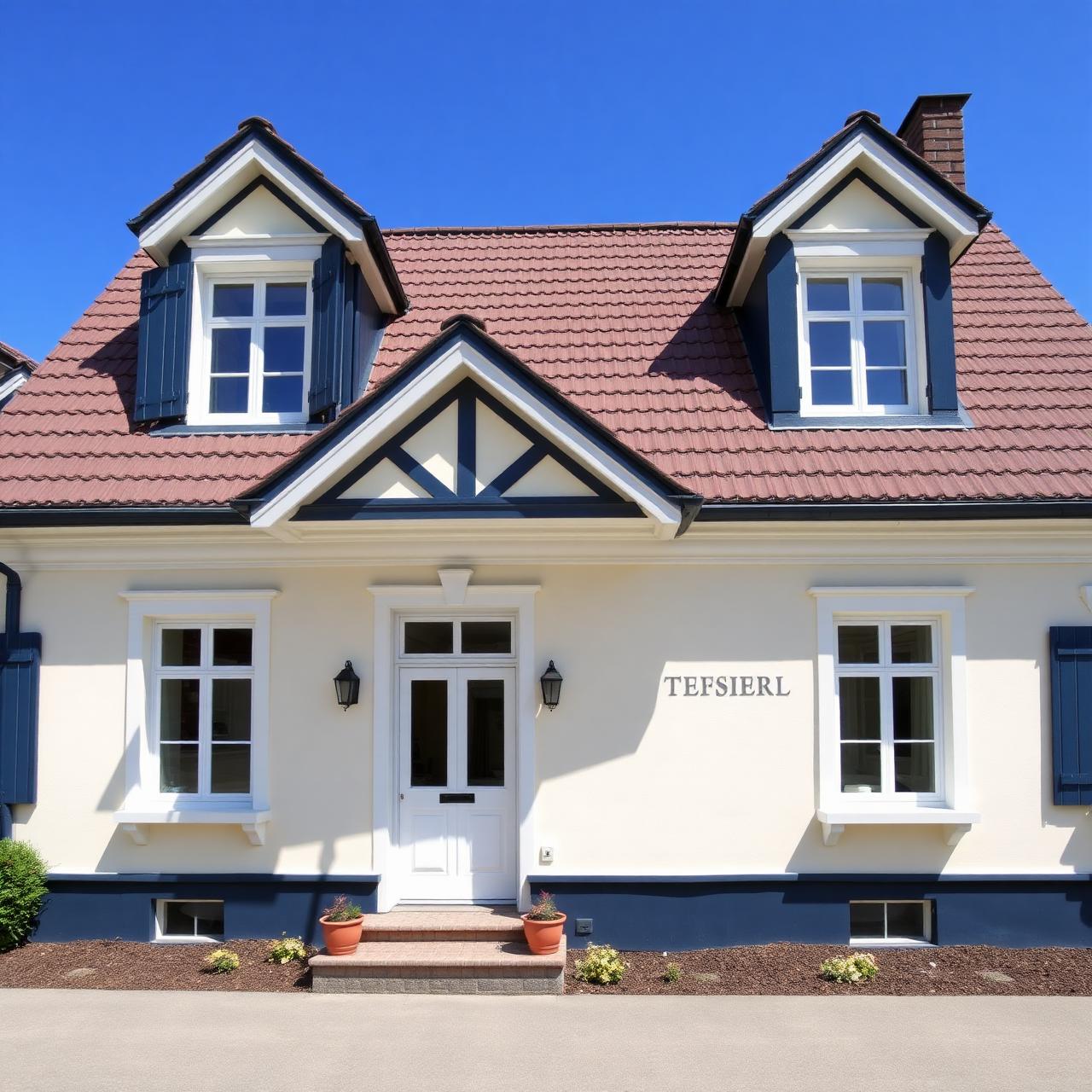 Renovierte Hausfassade in Dielsdorf durch Maler Paesano